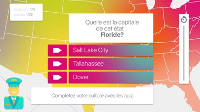 Screenshot #2 pour Jeu de Géographie des USA