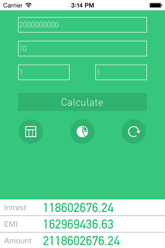 EMI Calculator. screenshot 2