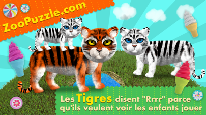Screenshot #1 pour Zoo App — Ènigmes pour enfants