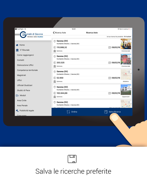 Screenshot #5 pour Tribunale Savona