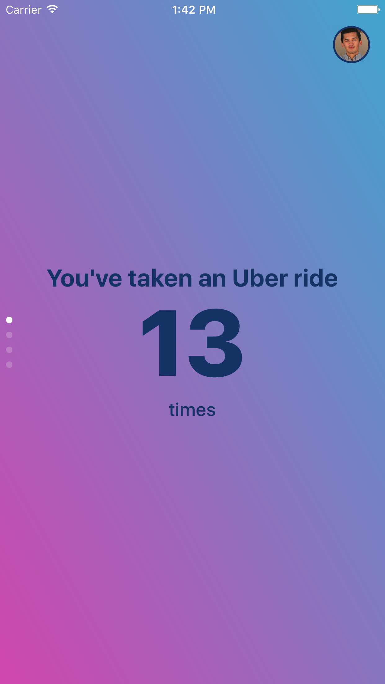 Stats for Uber - Your Totals screenshot 2