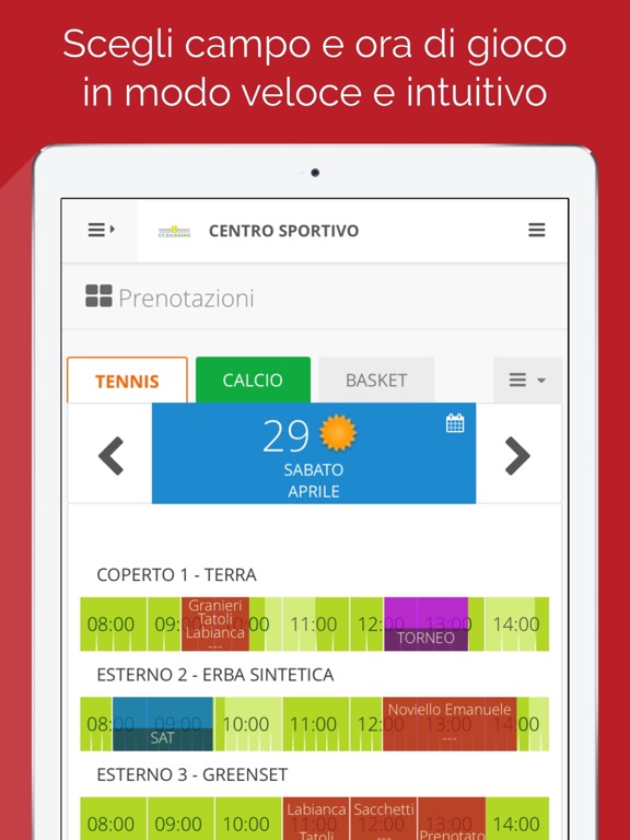Screenshot #4 pour Circolo Tennis Giussano