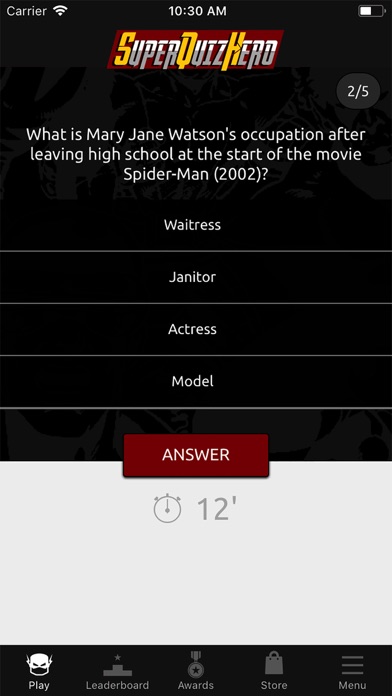 SuperQuizHero screenshot 3