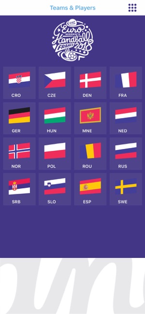 EHF EURO 2018(圖2)-速報App