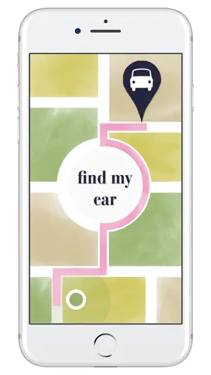 Screenshot von Find My Car Parking auf dem iPhone 4