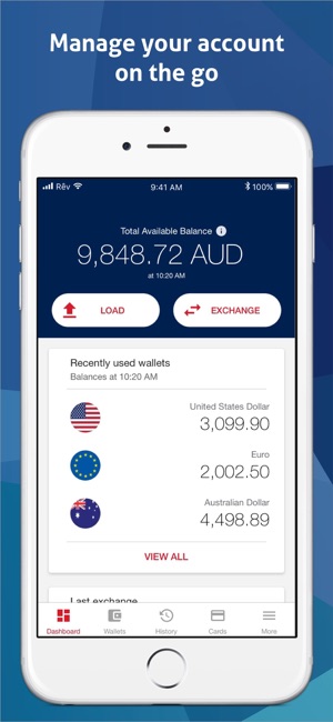 BankSA Global Currency Card