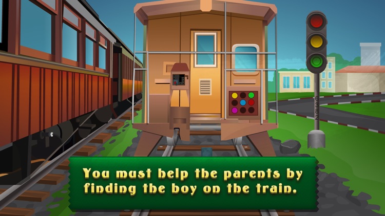 Escape Boy In Train - start a brain challenge screenshot-3