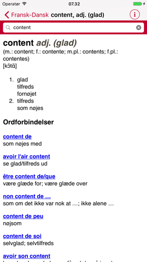 Gyldendal's French Danish Dictionary - Large(圖4)-速報App