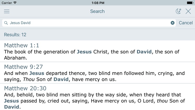 New King James Version Bible screenshot-3