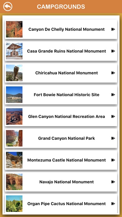 Arizona Parks National & State screenshot 3