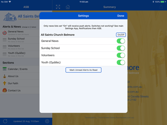 Screenshot #5 pour All Saints Church Belmore