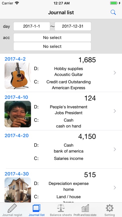 Balance Sheet - yourself screenshot-3