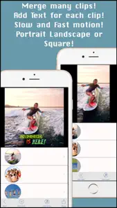 Movie Maker Merge Video Clips screenshot #1 for iPhone