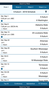 It's GameDay College Football screenshot