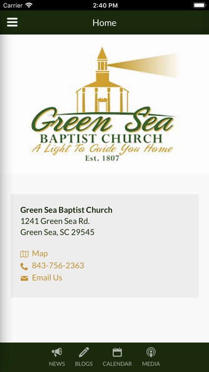 Green Sea Baptist Church