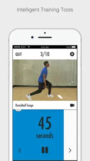 build muscle strength training iphone screenshot 3