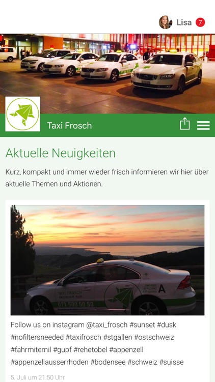 Taxi Frosch