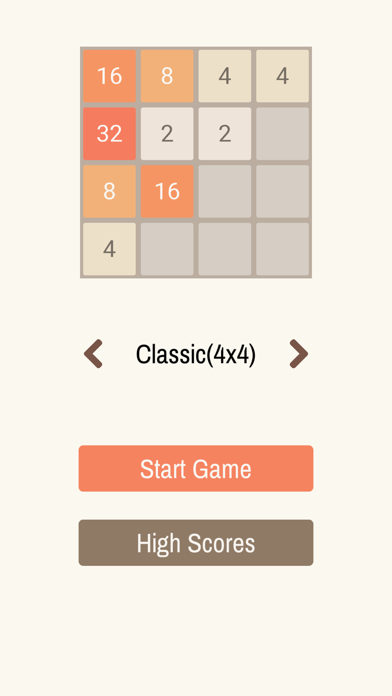 2048 Plus: Number Puzzle Game iPhone screenshot 3 - Games app