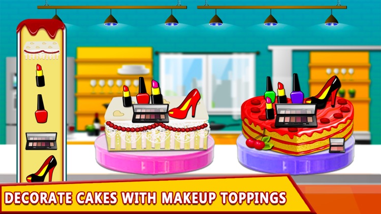 Makeup Cake Factory Simulator