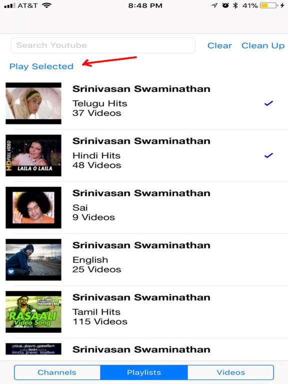 Screenshot #4 pour My Playlists