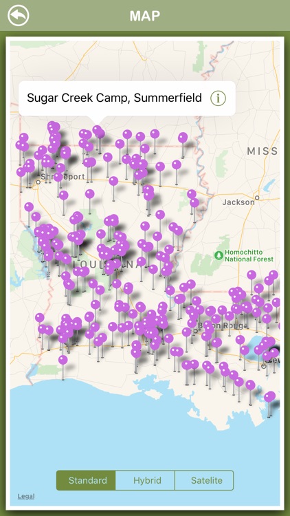 Louisiana Campgrounds Offline screenshot-3