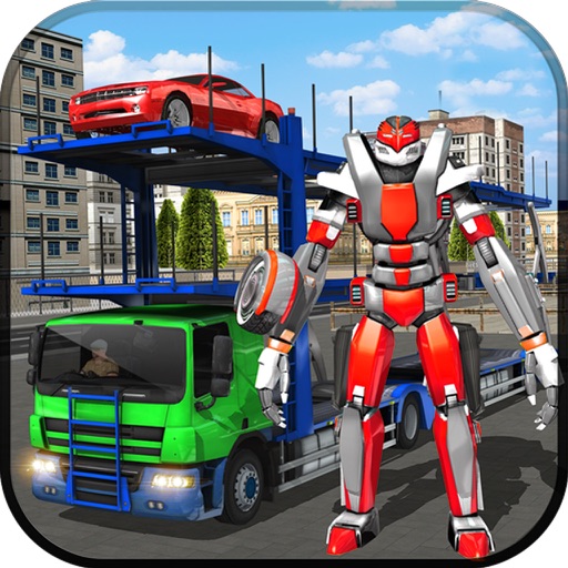 American Bike Superheros - Robot Transporter Truck Icon