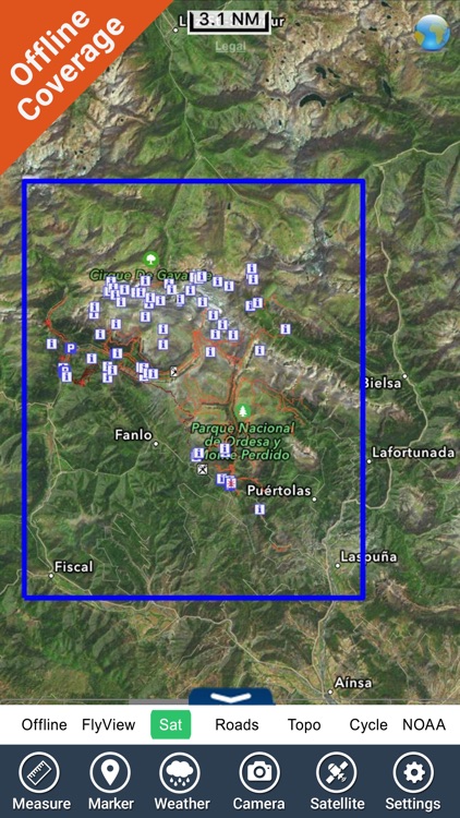Parque Nacional Ordesay Monte GPS Map Navigator screenshot-4