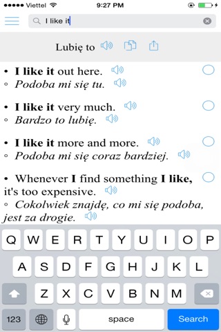 Polish Translator Offline screenshot 4