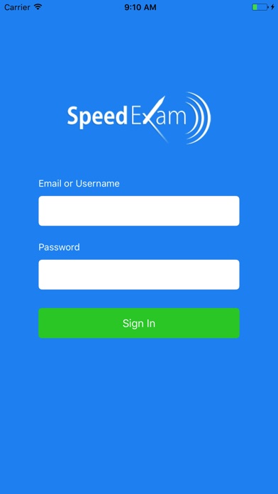 SpeedExam screenshot 2