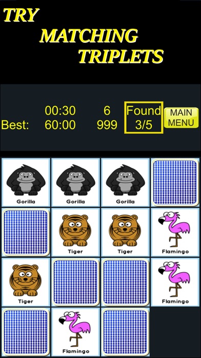 Pairs and More Matching Game screenshot 3