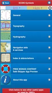 electronic nautical chart symbols & abbreviations iphone screenshot 2