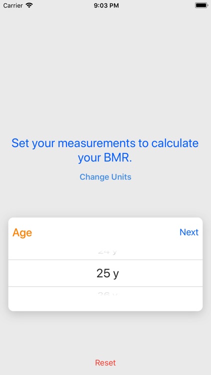 BMR Calculator