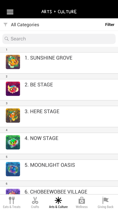 Okeechobee Music Festival iPhone screenshot 5 - Entertainment app