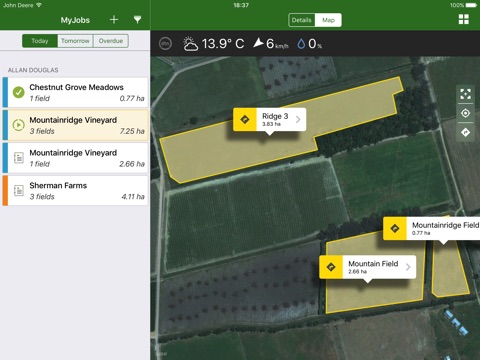 John Deere MyJobs screenshot 2