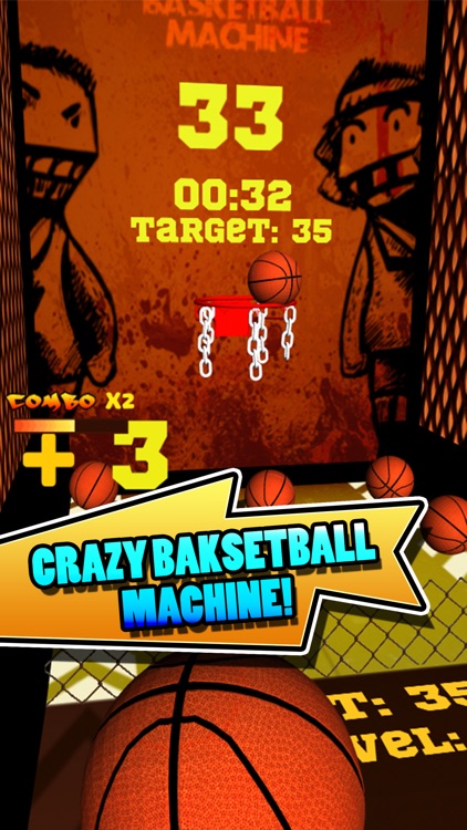 Crazy BasketBall Machine screenshot-0