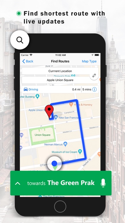 GPS Navigation & Live Traffic