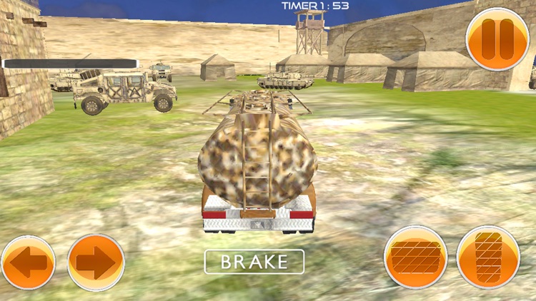 Army Oil Truck 3D 2019