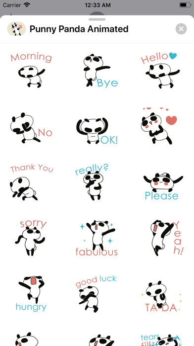 Screenshot #3 for Panda Punny Animated Bear