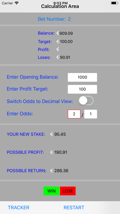 BetFriend Lite iPhone screenshot