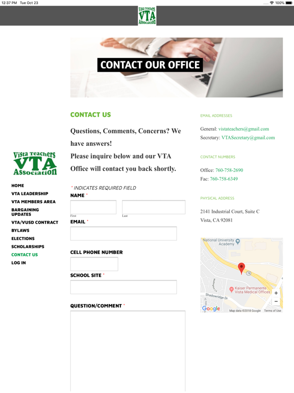 Screenshot #5 pour VTA App