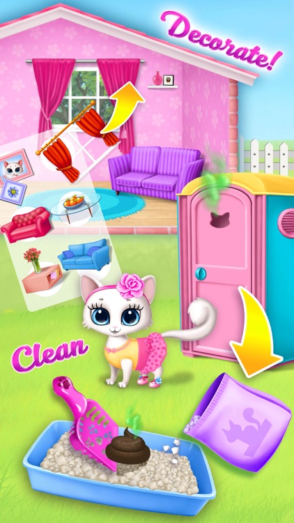 Kitty Meow Meow - No Ads screenshot-4