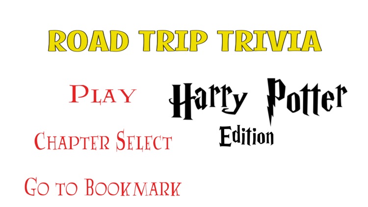 Road Trip Trivia: Harry Potter