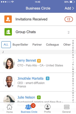 TraDove - B2B Social Network screenshot 3