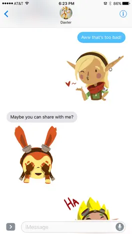 Game screenshot Jak and Daxter Stickers hack