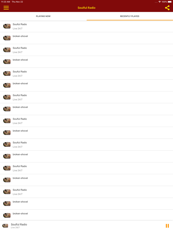 Screenshot #6 pour Soulful Radio