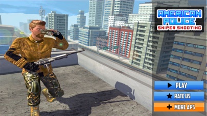 Screenshot #1 pour American Police Ghost Sniper