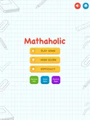 mathaholic - cool math games айпад изображения 1