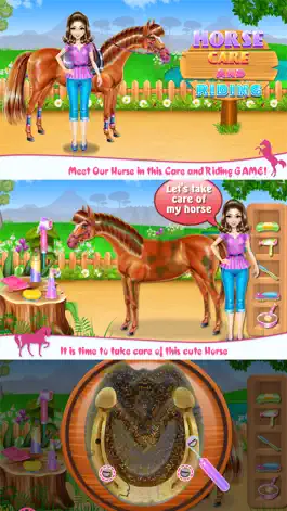 Game screenshot Horse Care and Riding mod apk