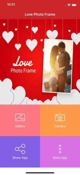 Game screenshot Beautiful Love Photo Frames mod apk