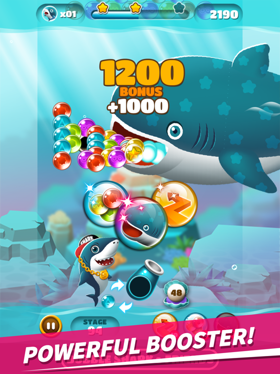 Screenshot #6 pour Bubble Shark & Friends